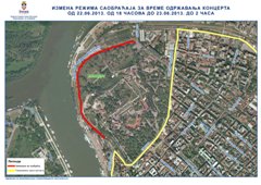 Измена режима саобраћаја у Булевару војводе Бојовића за време одржавања концерта групе „Бајага и инструктори“